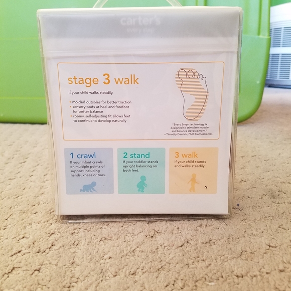 Carter's Every Step Stage 3/walk Shoes (light brown) - Picture 5 of 5